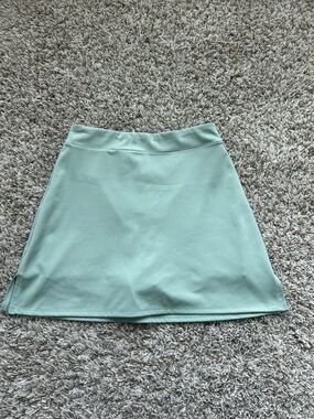 Reformation Eco Move Skort Sage Womens Small Mini Athletic Slit Skirt